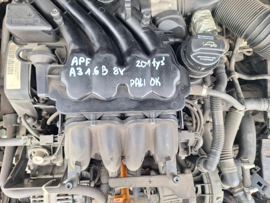 SILNIK 1.6 8V SR APF AUDI A3 8L GOLF IV GWARANCJA