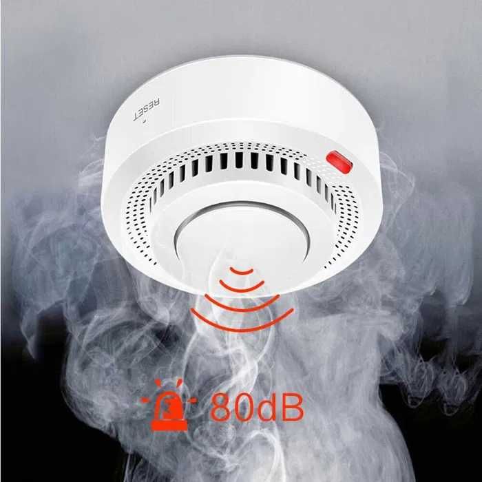 (NOVO) Sensor Fumo WiFi Inteligente Tuya SmartLife Alarme Incêndio