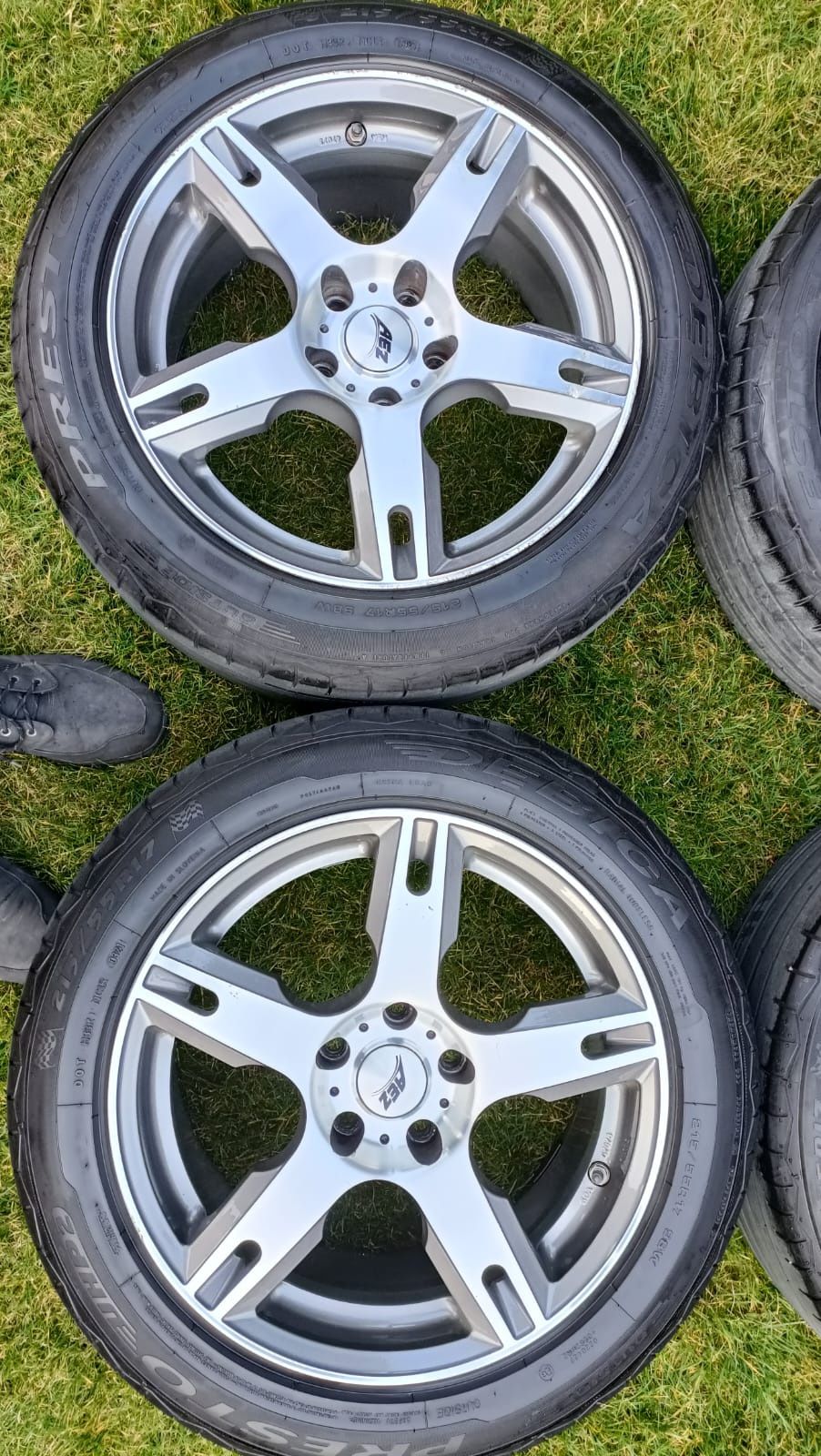 Koła 17" 5x112 opony 215/55/17 VW Passat B8 Audi a4 a5 a6 Mercedes E S