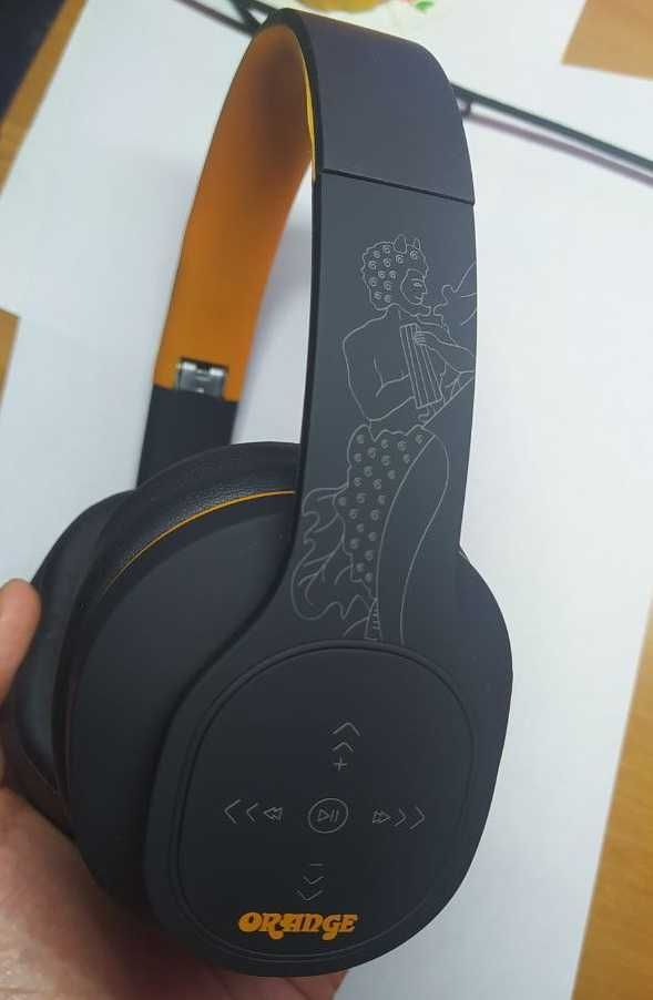 Bluetooth-навушники Orange Crest Edition Headphones(як Marshall Major)