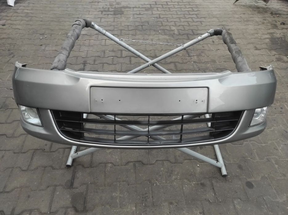 ZDERZAK PRZEDNI PRZÓD SKODA OCTAVIA II 2 LIFT LF8H 9202 ZŁOTY HALOGEN WYSYŁKA !!!!