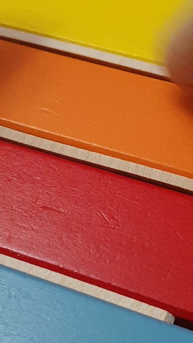 Drewniane cymbałki cubic