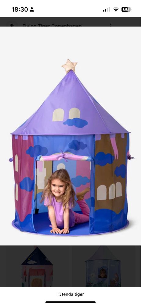 Tenda de pricensas nova