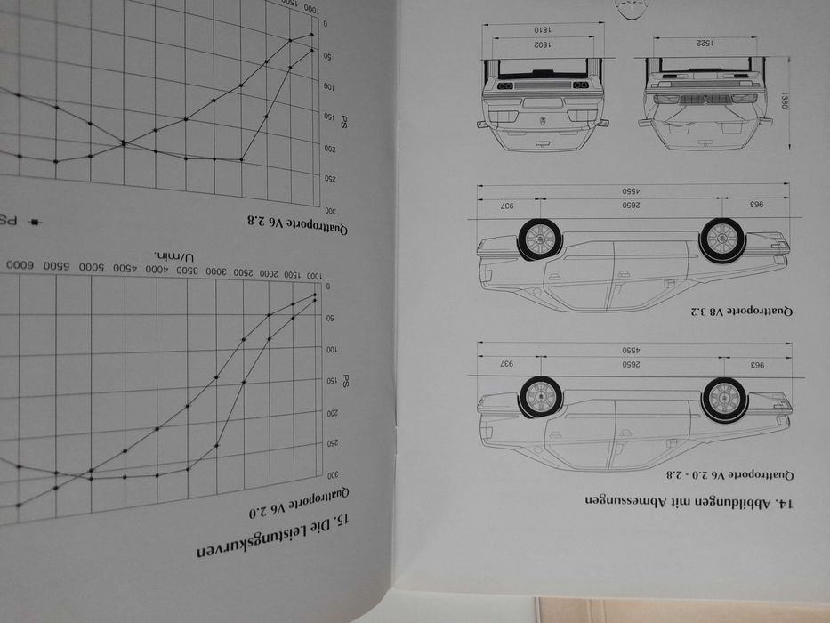 MASERATI Ghibli, Quattroporte teczka prasowa press kit j. niemiecki