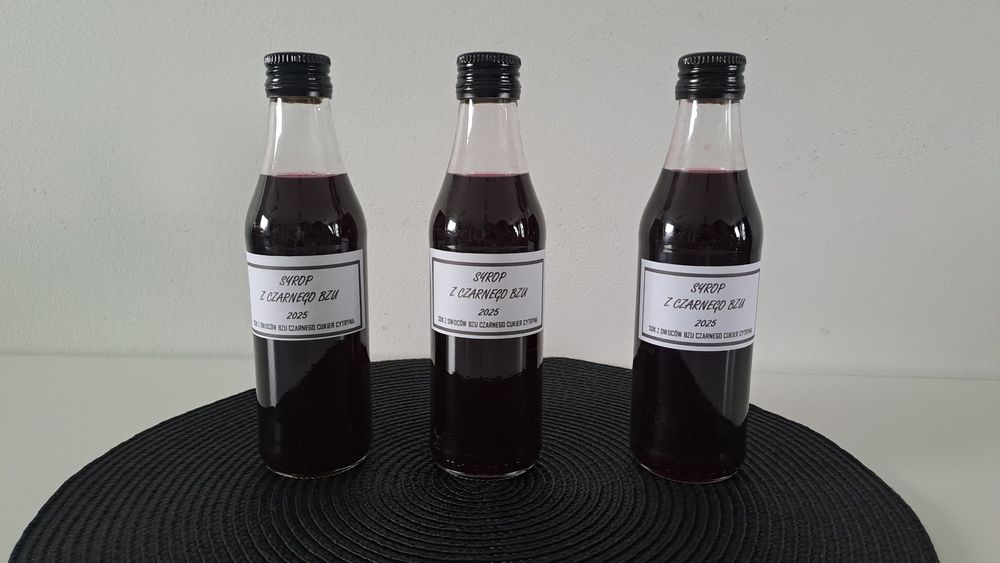 Syrop  z owoców czarnego bzu 3x 250ml