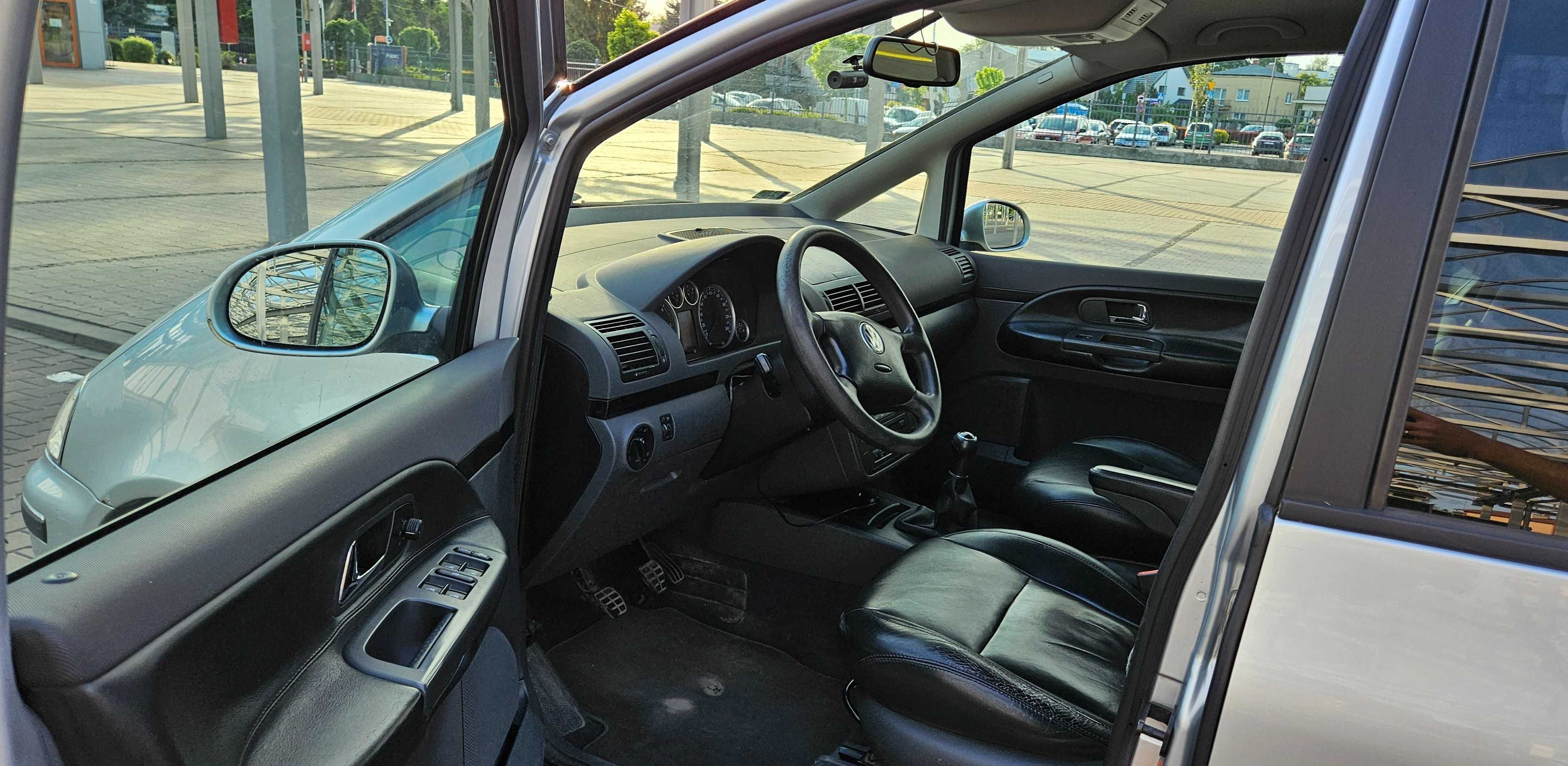 VW Sharan 2.0 TDI, polski salon, skóry, pierwszy prywatny właściciel