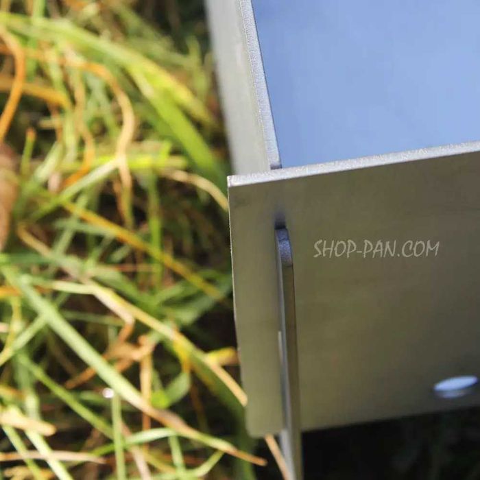 Мангал разборнойпляжный Южный с нержавейки+разжигатель*ПАЛАЮЩИЙкремль*