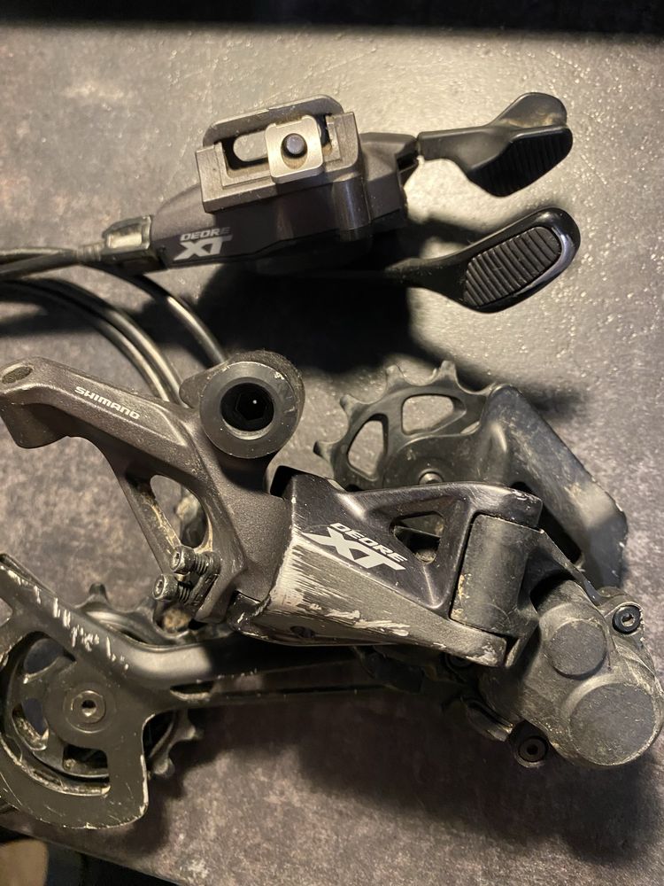 Przerzutka shimano xt 8100 + manetka xt 8100