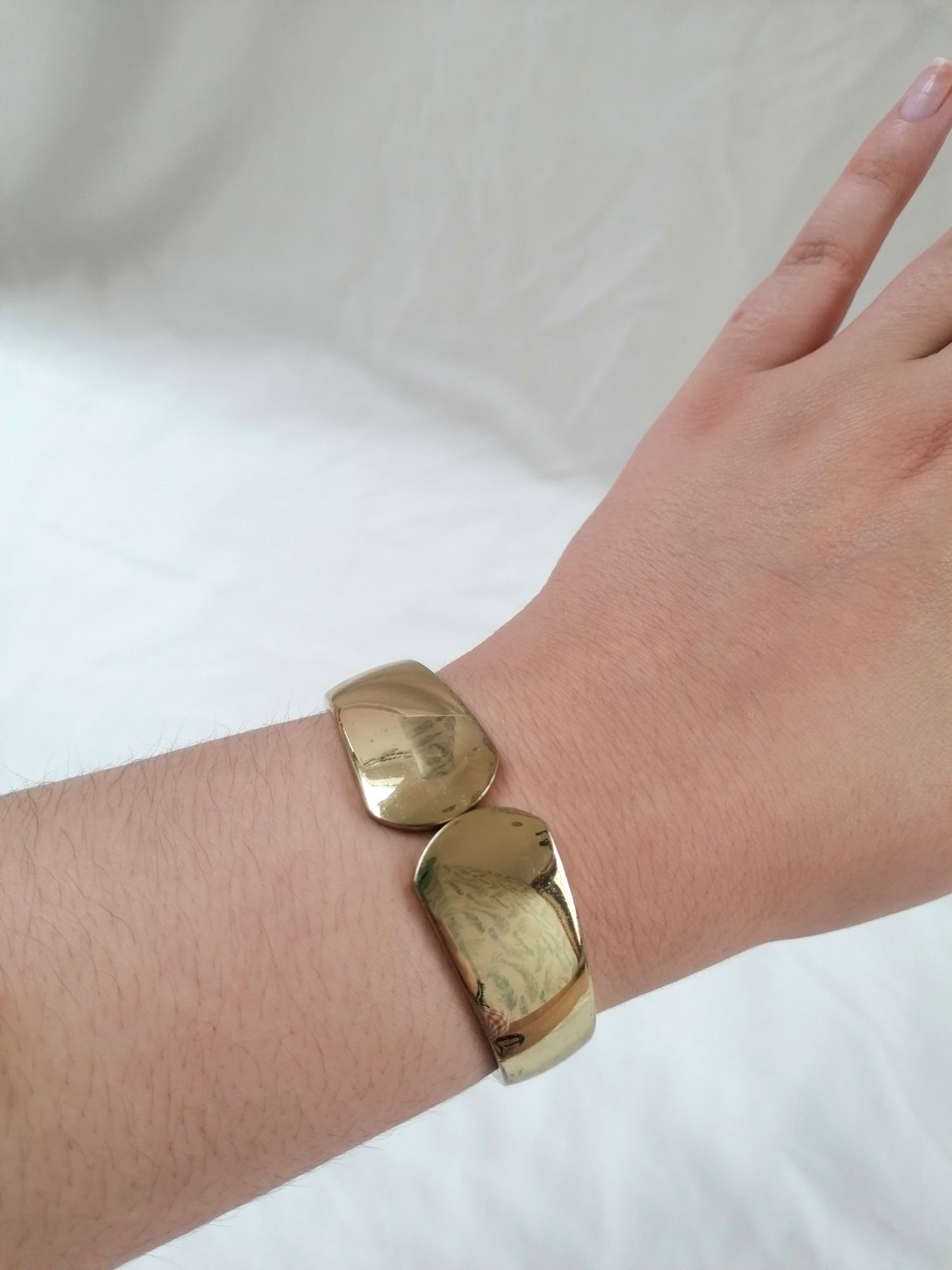 Pulseira Tira Dourada