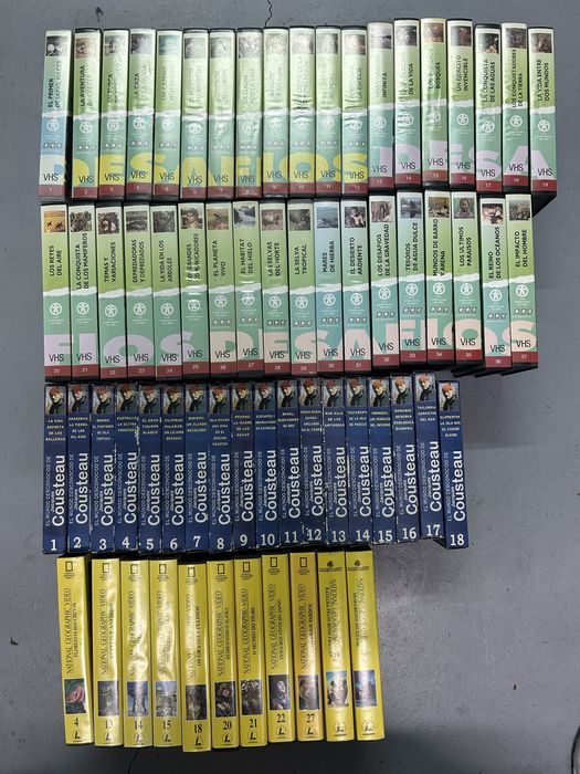 Lote cassetes de Video VHS