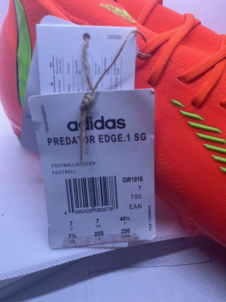 Korki wkręty adidas predator edge. 1 sg