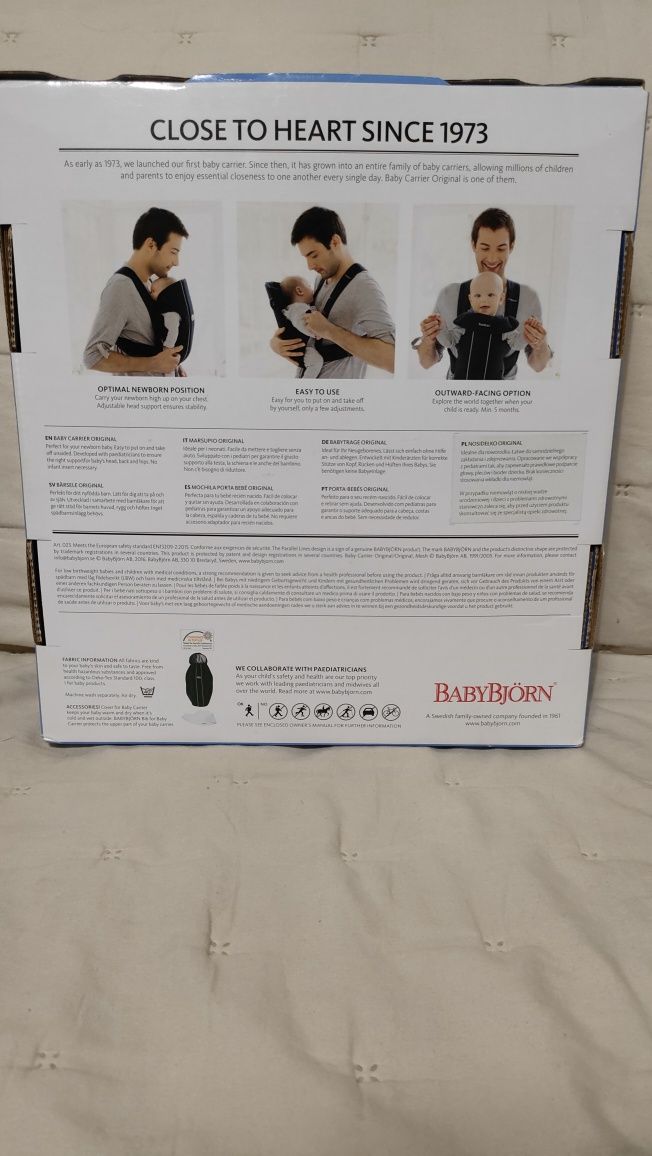 Nosidełko Babybjorn Original