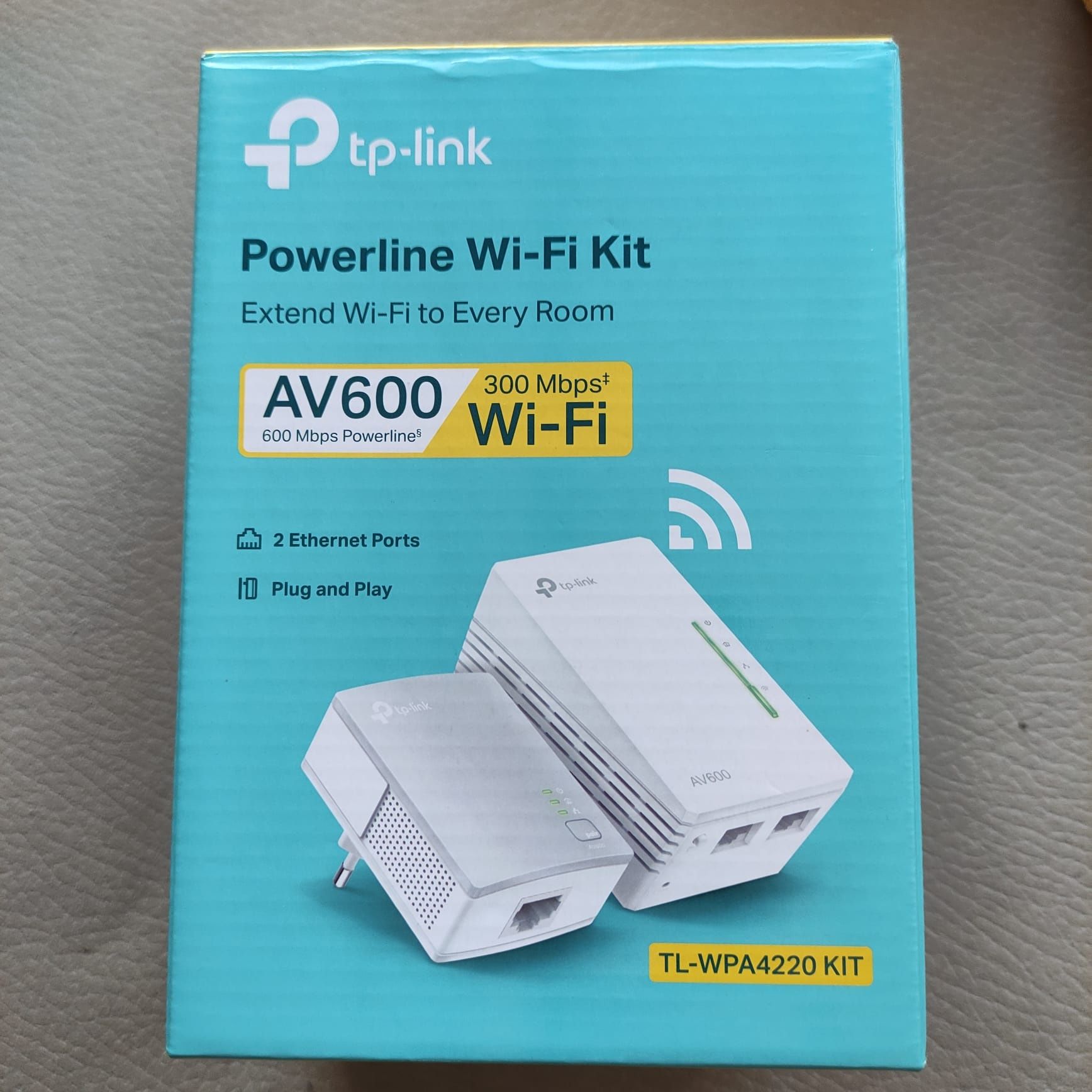 AV600 | TP-LINK TL-WPA4220 | Powerline Wi-Fi Kit