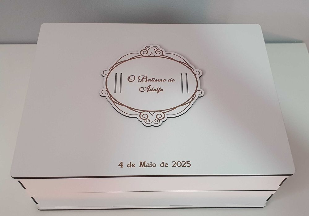 Caixa Personalizada de Batismo