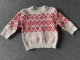 Sweterek dziecięcy . Rozmiar 68