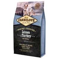 Sucha karma dla psów CARNILOVE dla szczeniąt łosoś indyk 4kg
