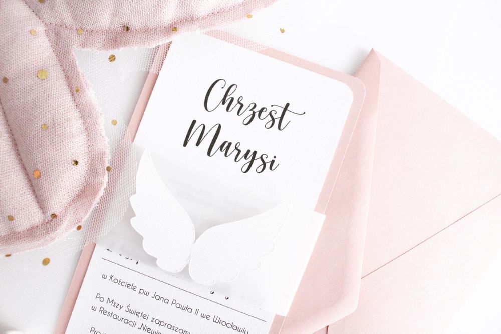 Zaproszenia na chrzest chrzciny urodzinowe urodziny roczek komunię