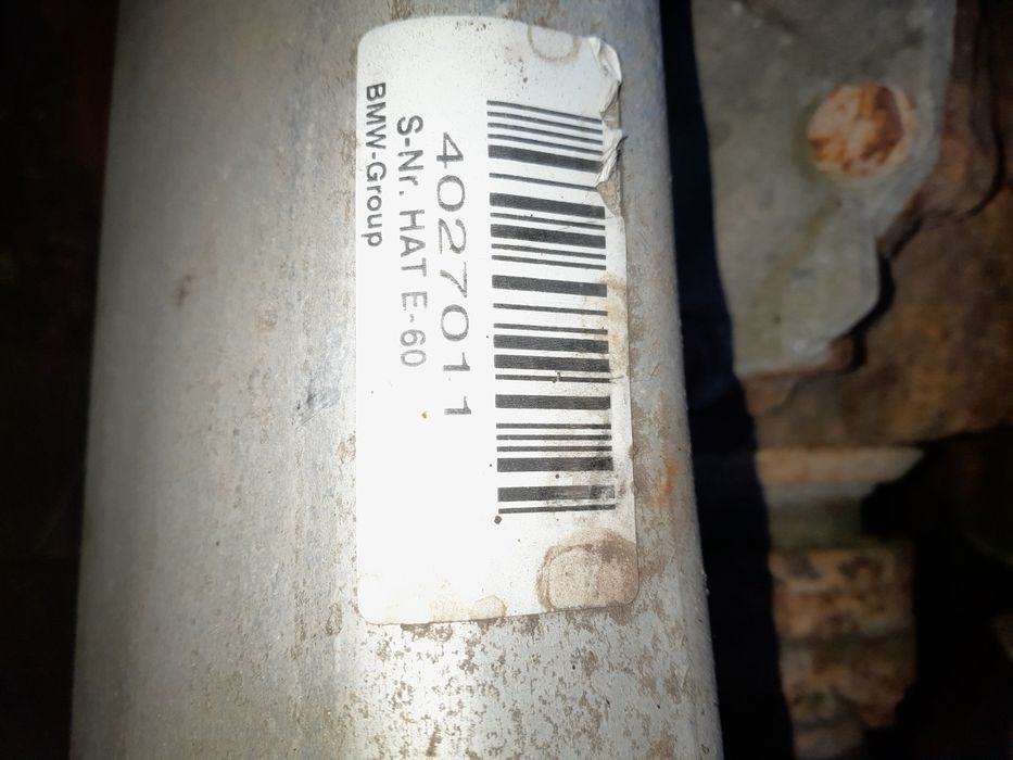 Wózek dyfer pułosie e60 e 39 e36 e46 m54 2.5