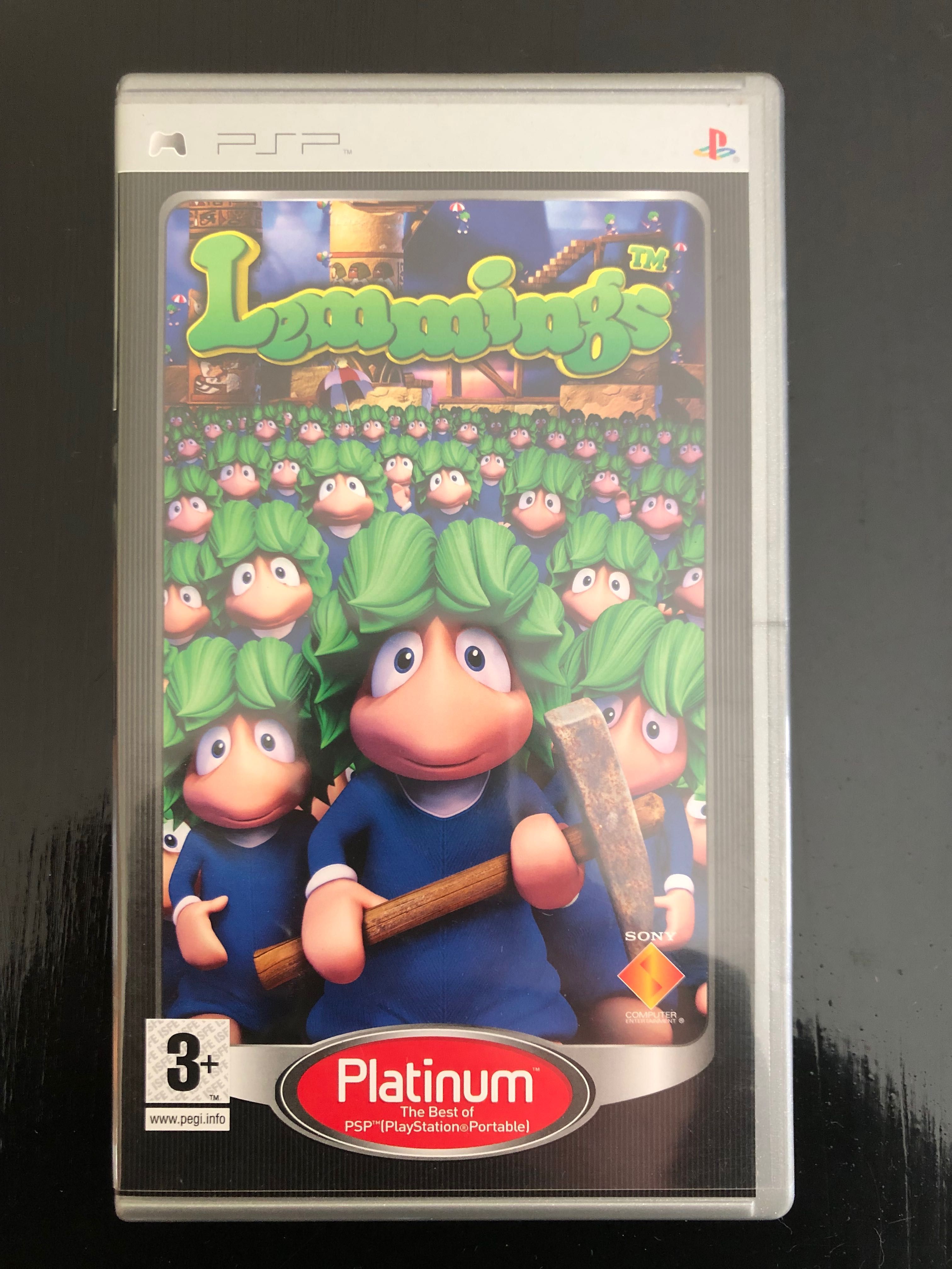 Jogo PSP “Lemmings”