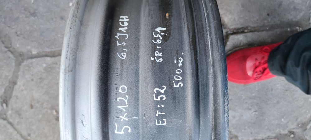 felgi stalowe 5x120 VW T5/VW T6 i inne 6,5Jx16H ET 52 500ZŁ