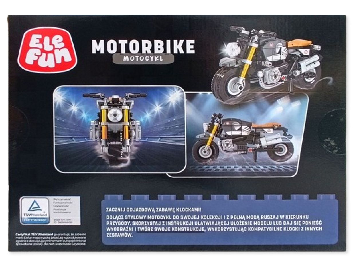 Klocki Elefun - Motorbike - Motocykl 8820