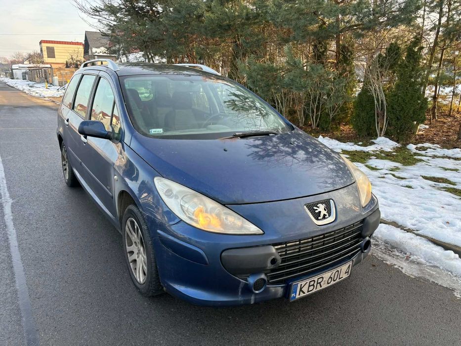 Peugeot 307 SW 1.6 HDi 90 KM pali jeździ opłaty do marca i maja 2026