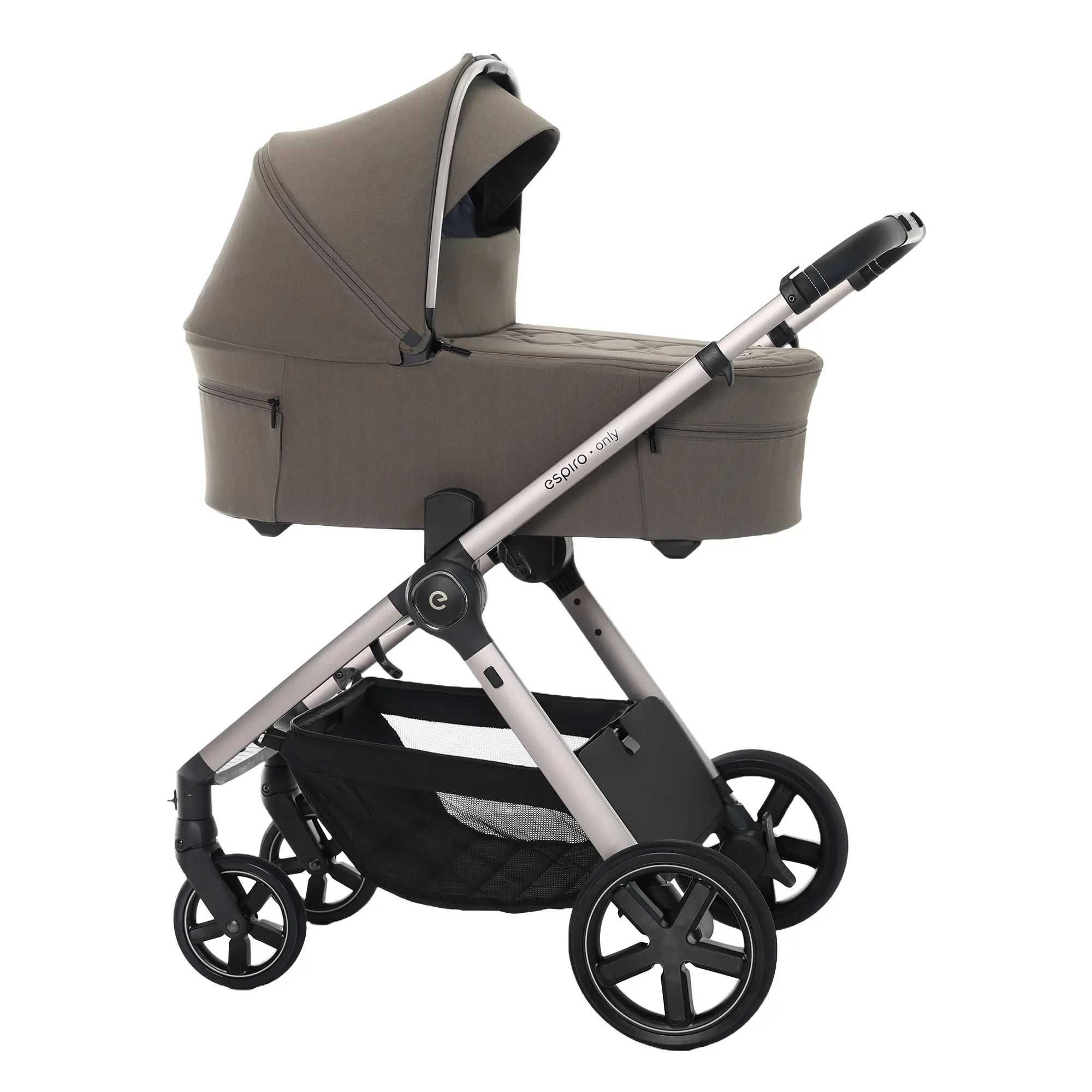 Nowy wózek wielofunkcyjny ESPIRO ONLY 409 Smokey Taupe 2W1/3W1/4W1
