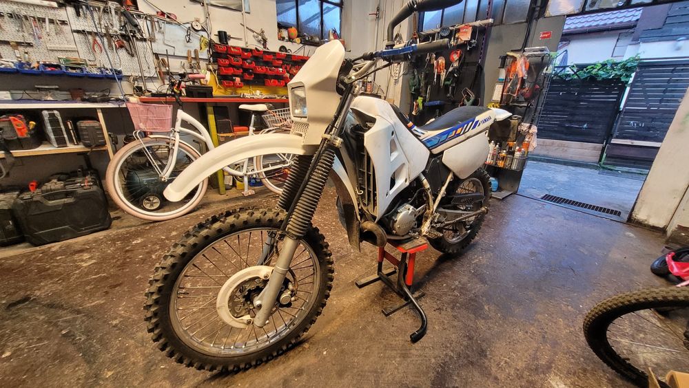 Yamaha dt125, zarejestrowana