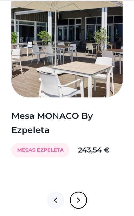 4 Mesas  Ezpleta como novas