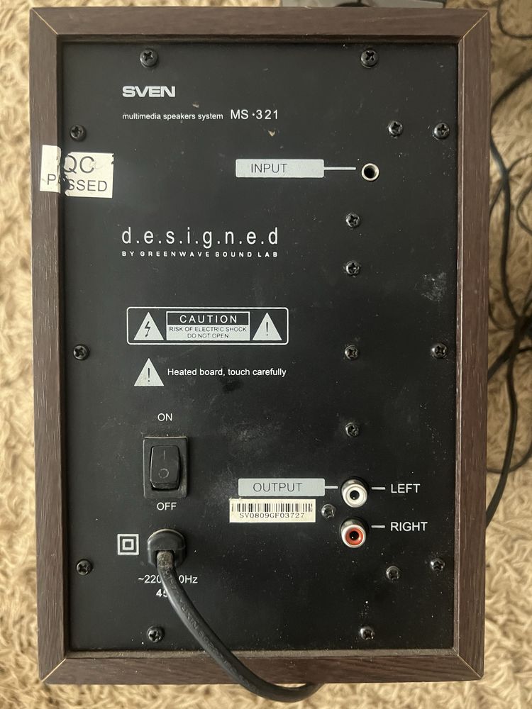 Продам колонку SVEN MS 321