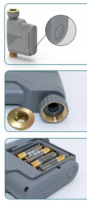 Sterownik nawadniania podlewania ogrodu pomiar ZigBee TUYA