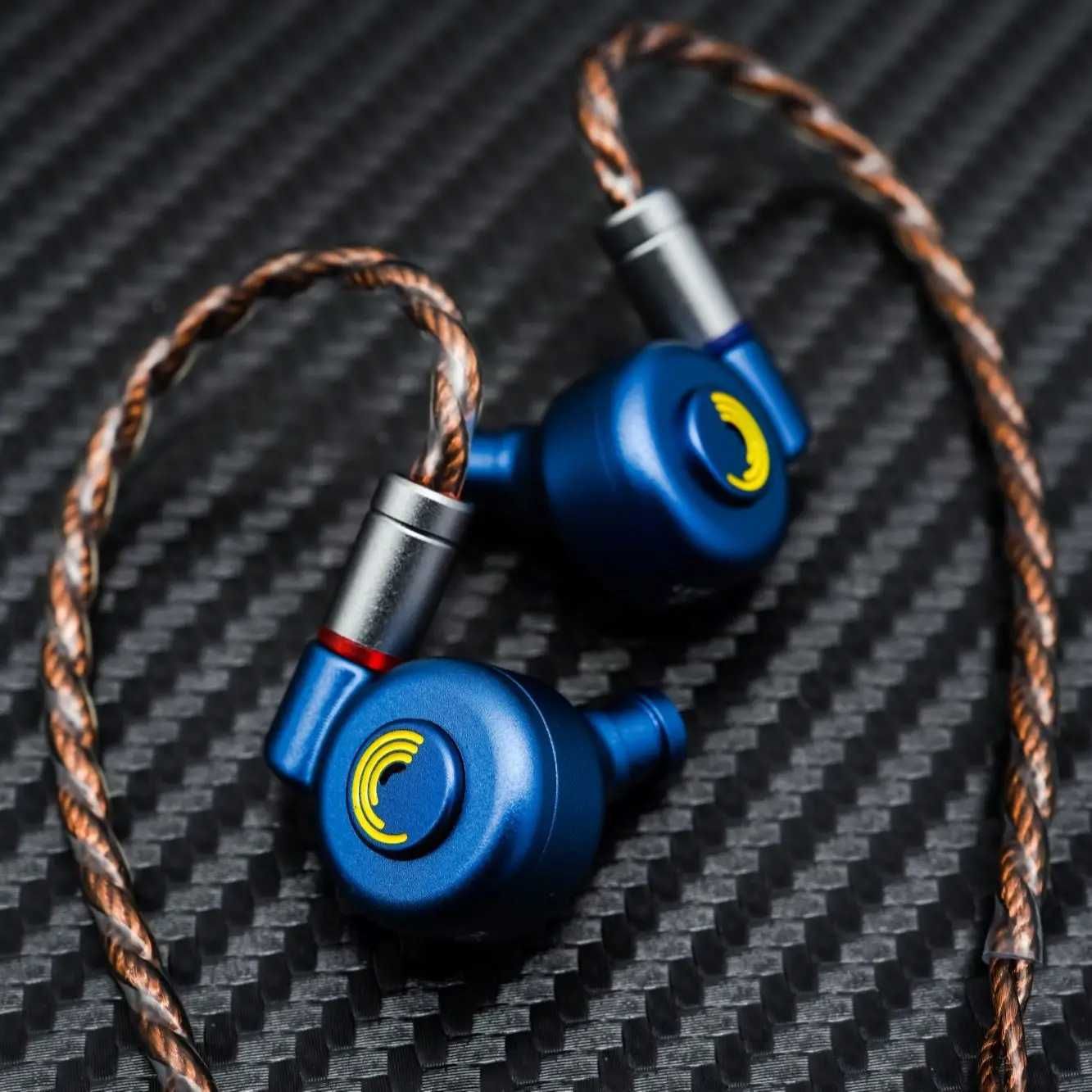 Letshuoer D13 - Динамічні внутрішньоканальні навушники IEM 4.4mm Blue