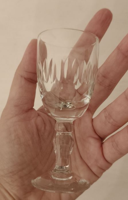 Cálice vintage vidro