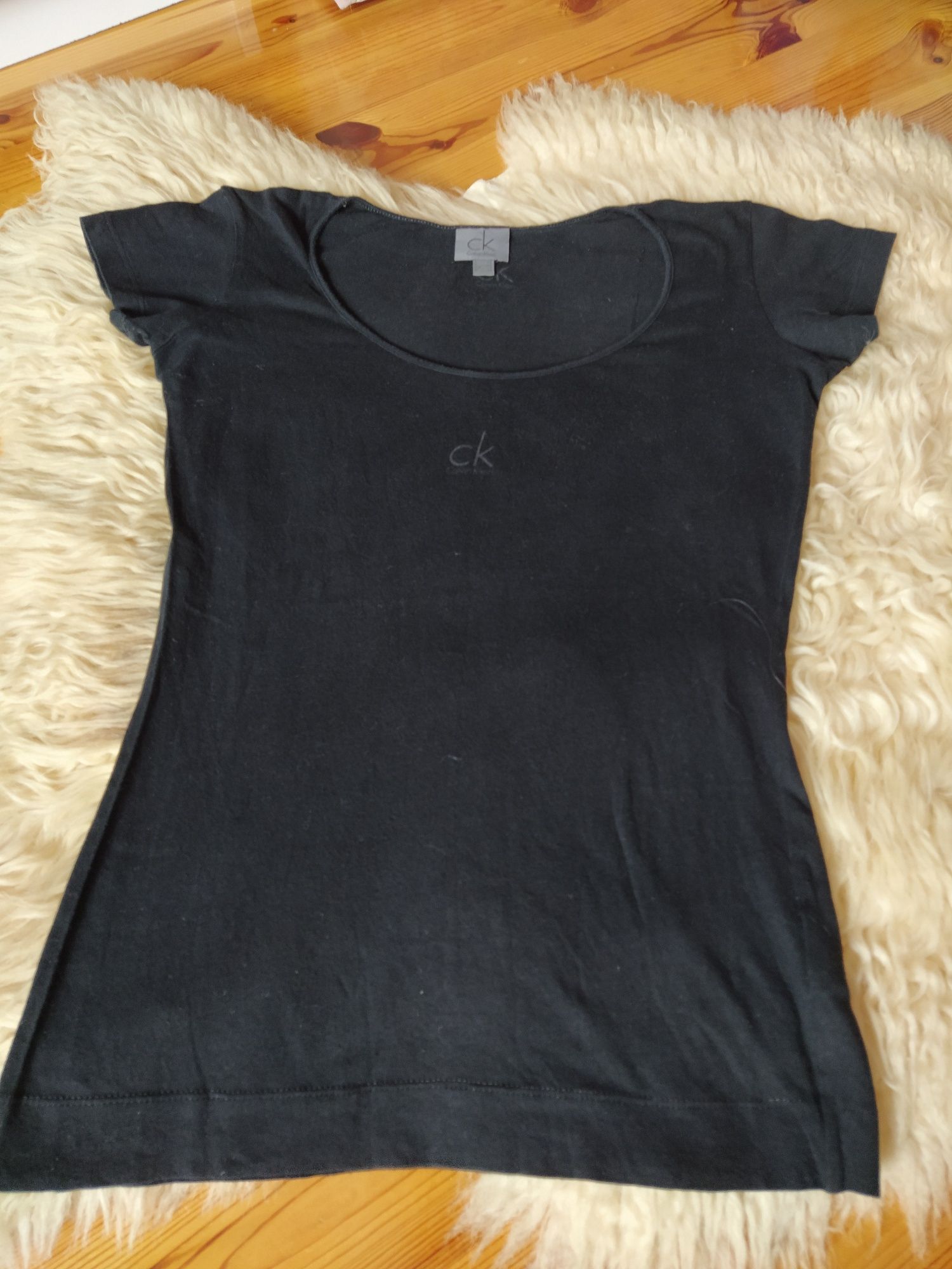Koszulka damska czarna Calvin Klein