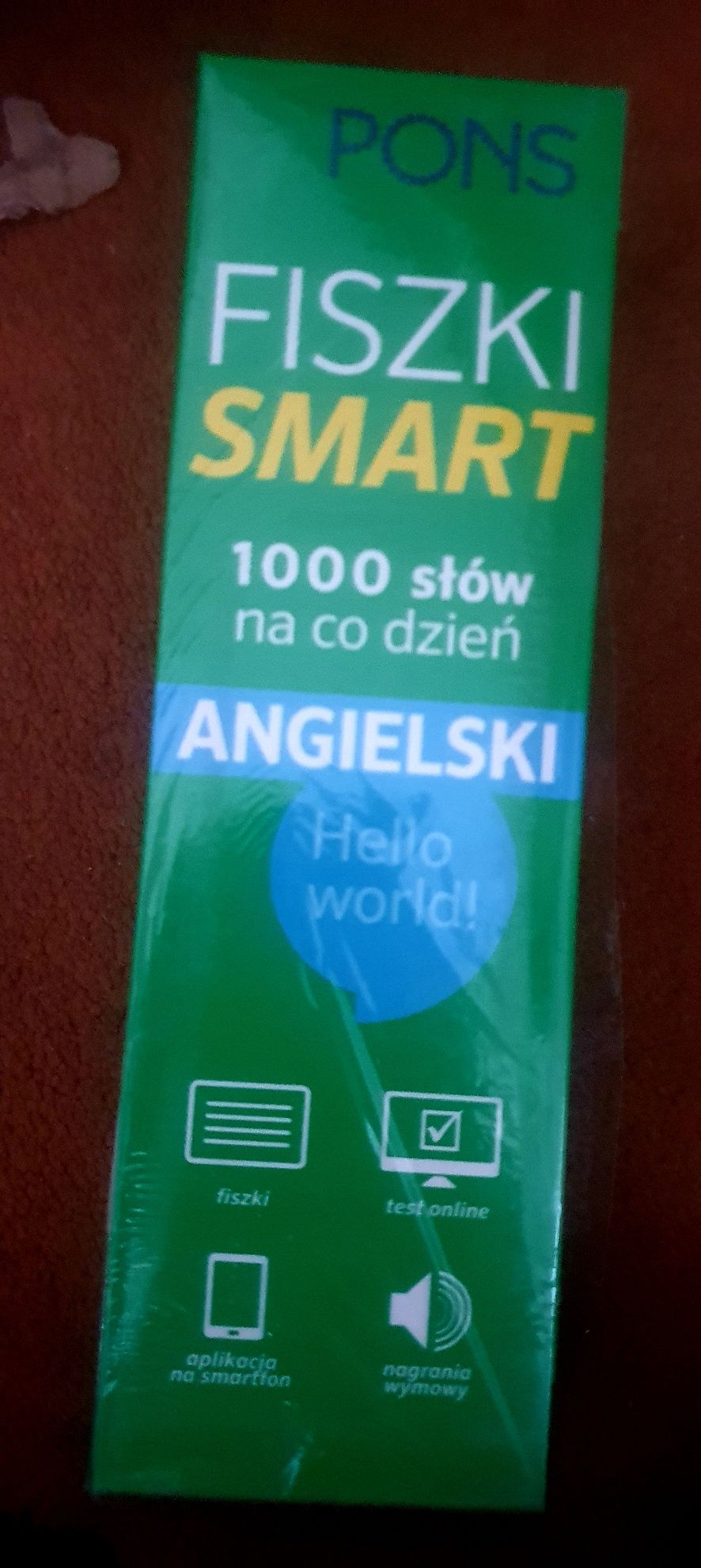 Fiszki Smart 555 słów język Angielski