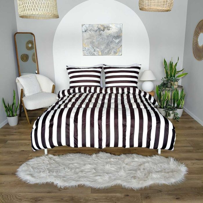 Pościel 220x200 z Mikrofibry Eusebia Home, 3-częściowy Zestaw