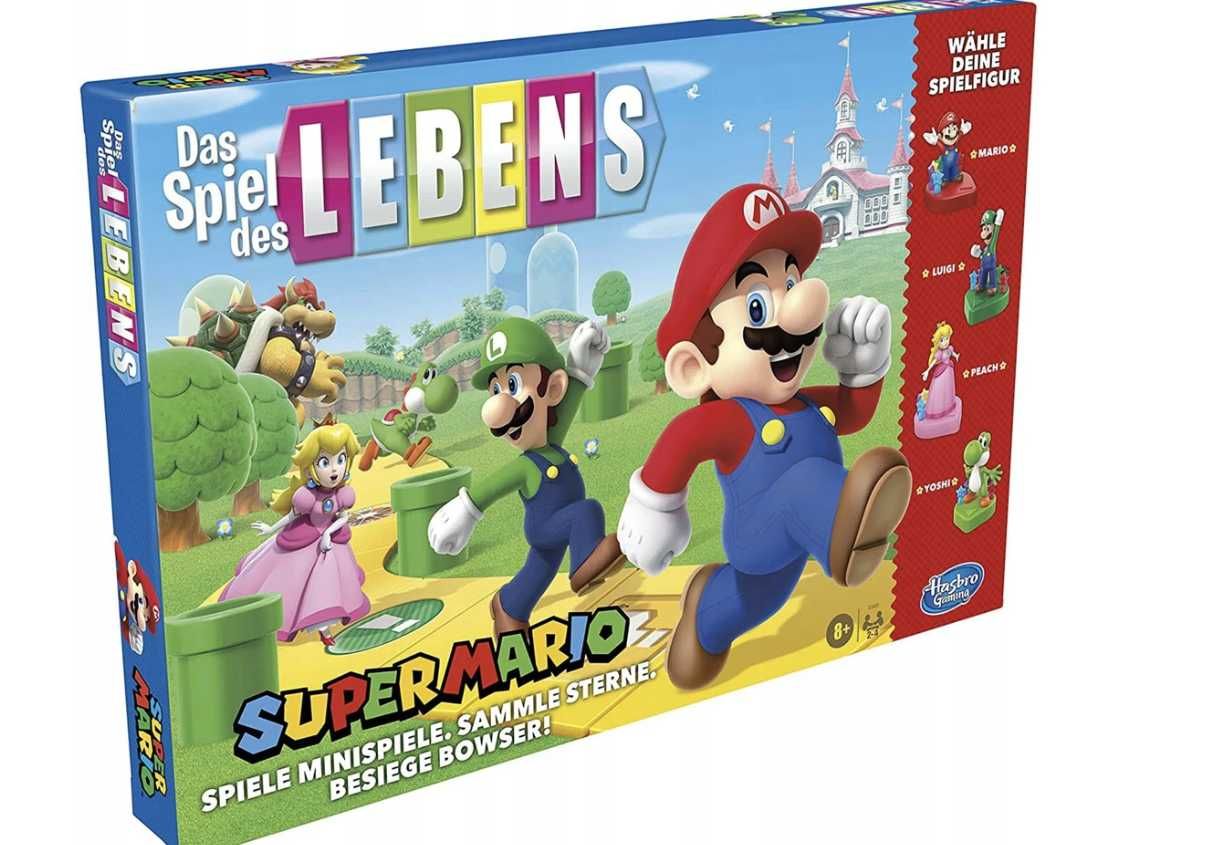 Gra Lebens Super Mario Życie Hasbro