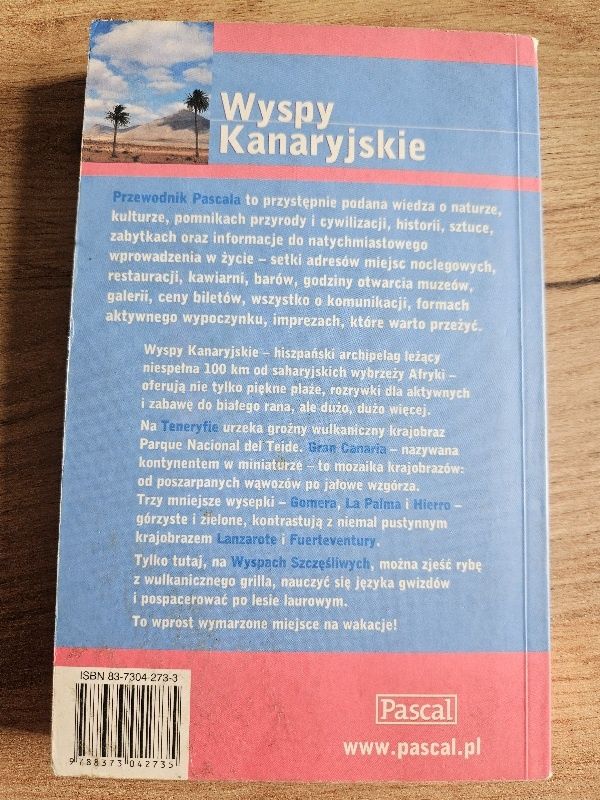 Wyspy Kanaryjskie przewodnik Pascal