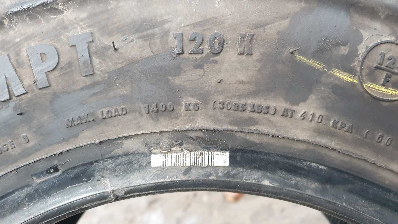 315/55R16 315/55-16 Continental Bez napraw