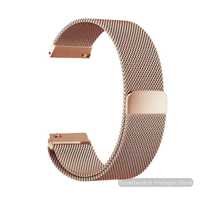 20mm Bracelete milanesa magnética, Loop : Rose