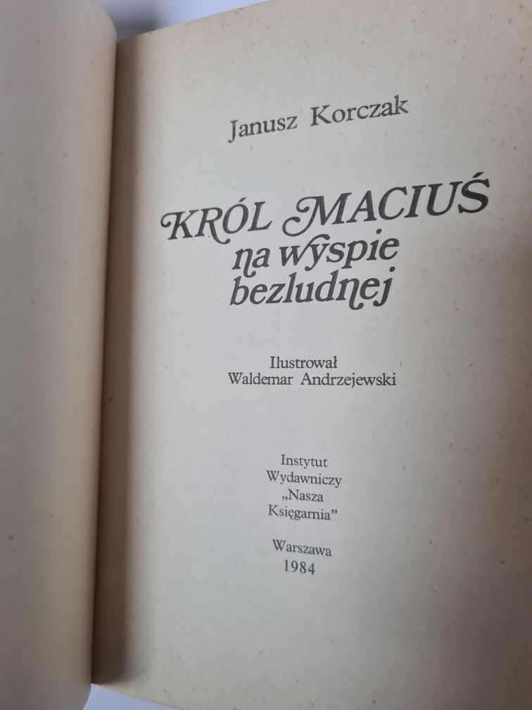 Król Maciuś na wyspie bezludnej - Janusz Korczak