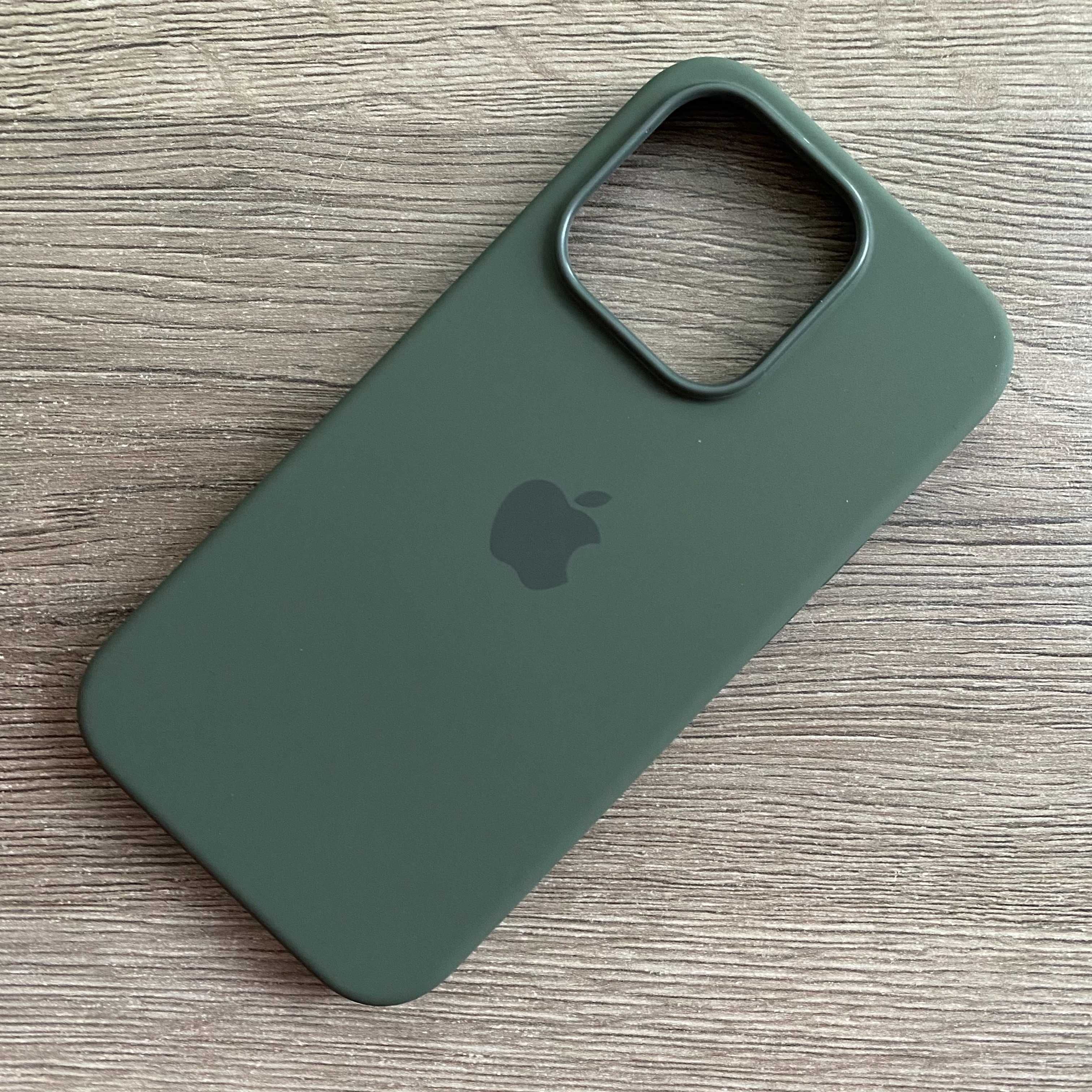 Чохол Iphone 14 Pro Apple Silicone Case MagSafe Olive оливковий зелени