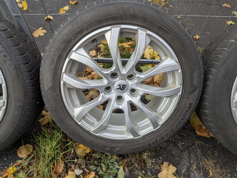 Koła alufelgi 17" 5x114,3 215/55/17 zima 7,5J ET38