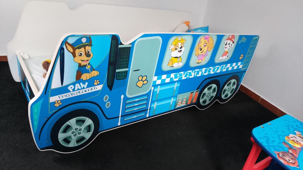 Łóżko psi patrol 140x70