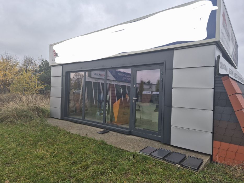 Pawilon kontener handlowy