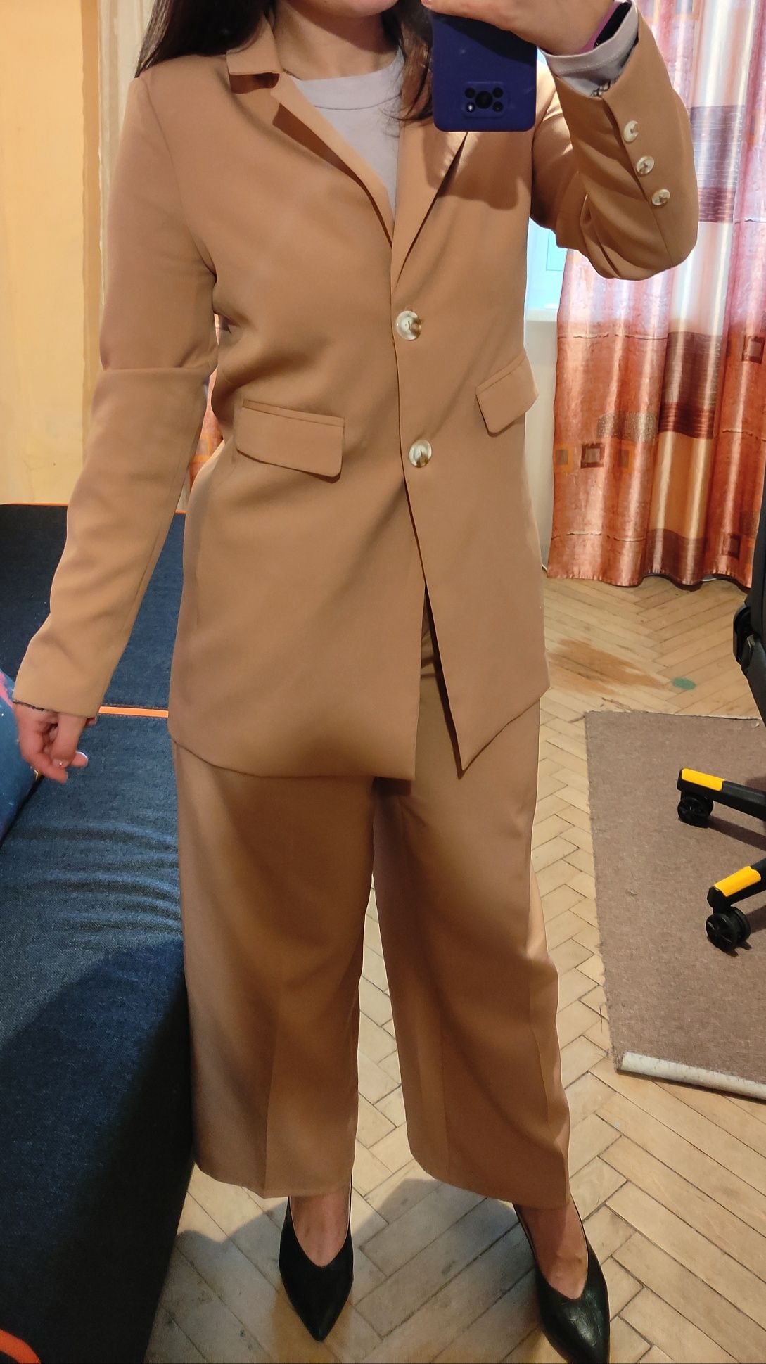Жіночий женский костюм брюки пиджак грн