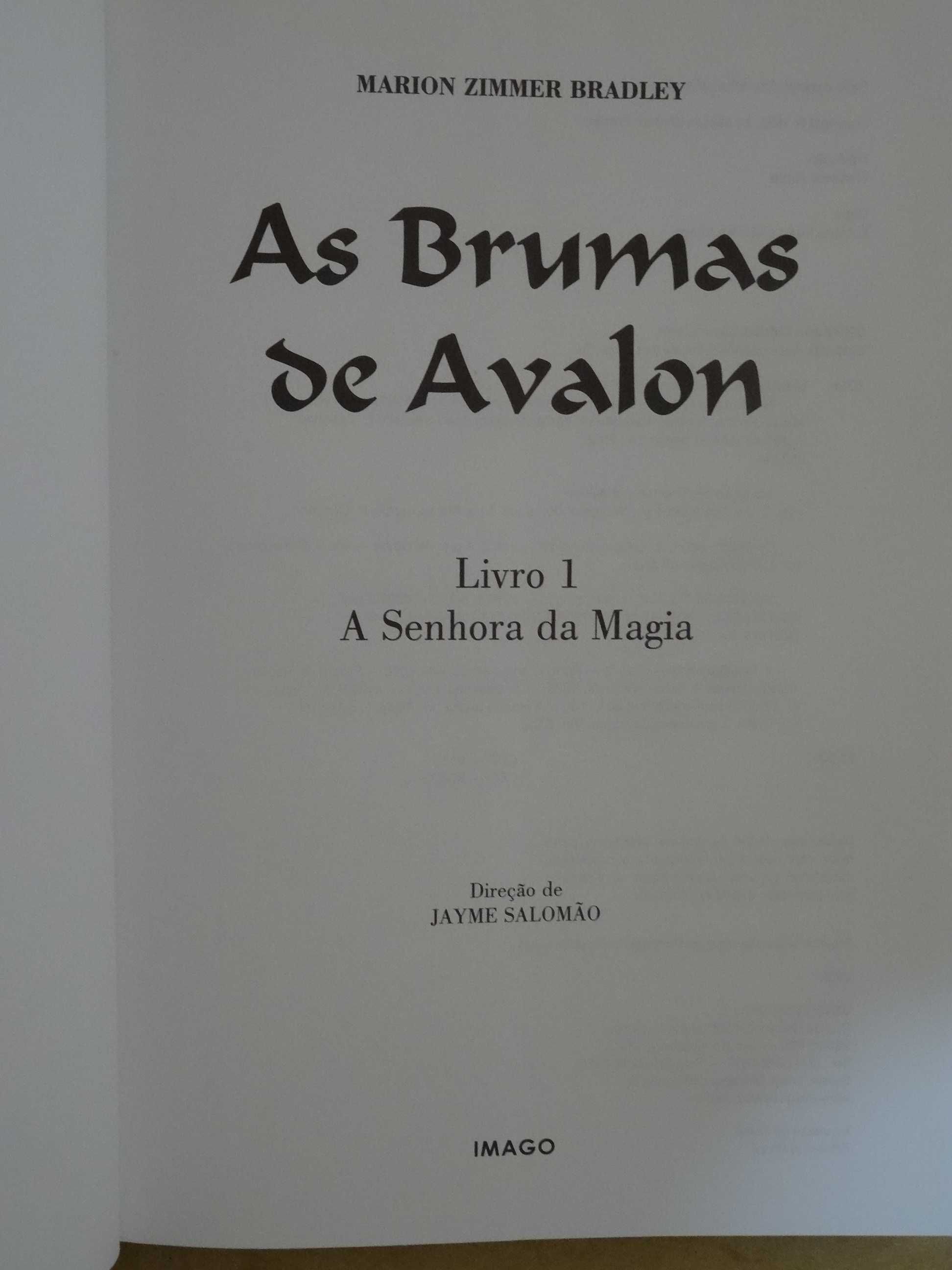 As Brumas de Avalon - A Senhora da Magia de Marion Zimmer Bradley