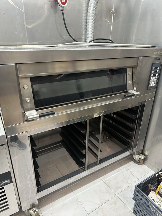 Forno de pizza Ramalhos com estante