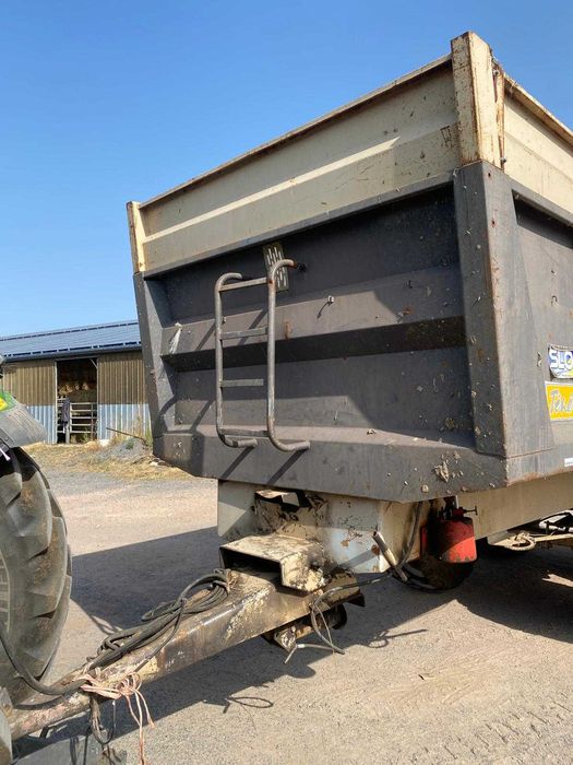 Przyczepa Skorupowa 12-14T zarejestrowana Rolland Leboulch Joskin