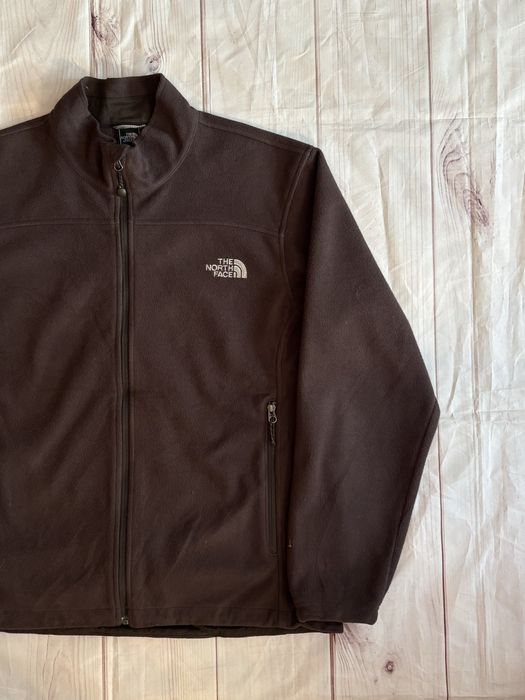 Kurtka The North Face WindWall Rozmiar L Męskie Brązowa/Ciemnozielona